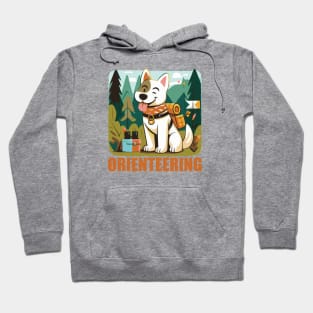 Orienteeering, guide dog, the best company Hoodie